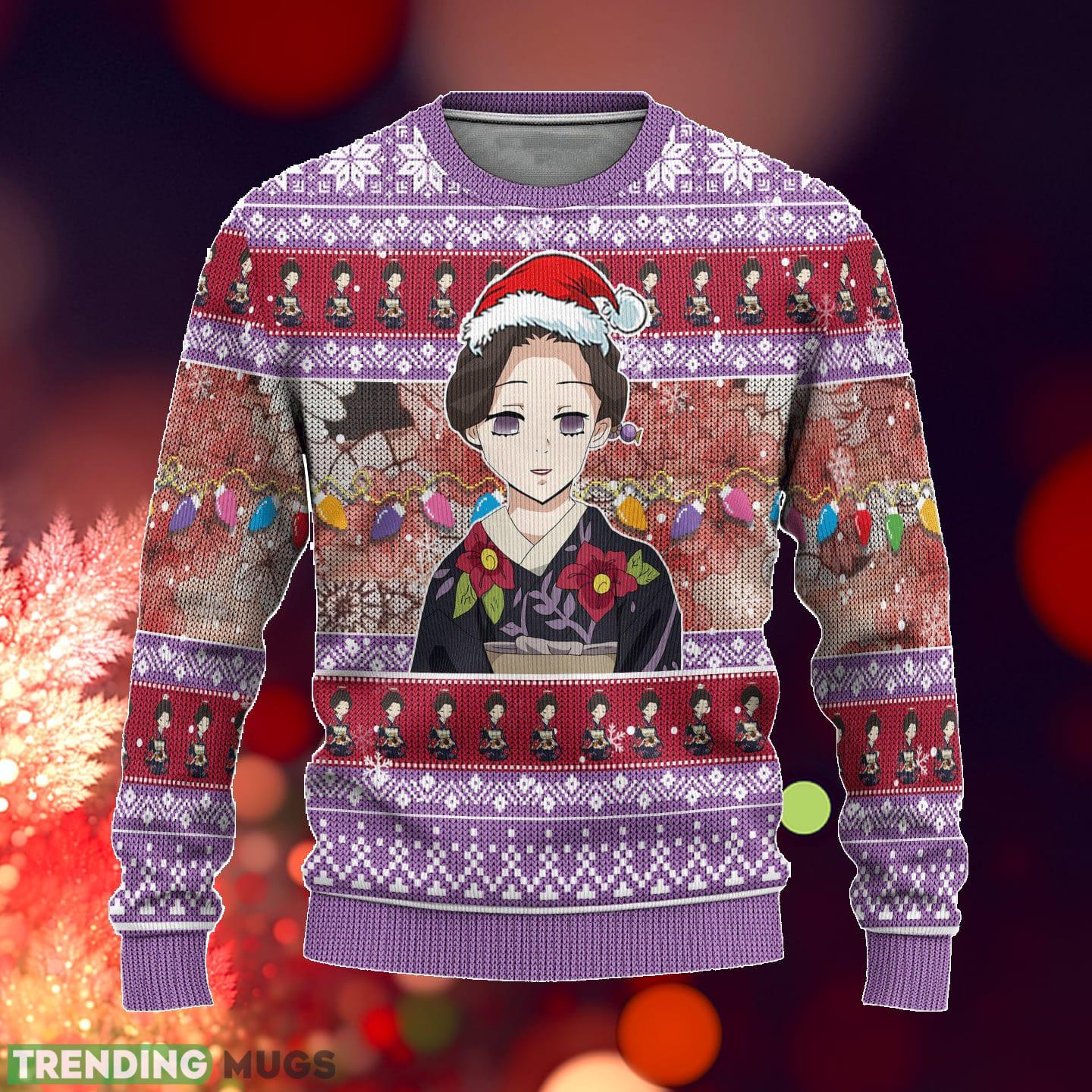 Demon Slayer Tamayo Anime Xmas Ideas Ugly Christmas Sweater Gift Thanksgiving - Demon Slayer Tamayo Anime Xmas Ideas Ugly Christmas Sweater Gift Thanksgiving_1 Demon Slayer Tamayo Anime Xmas Ideas Ugly Christmas Sweater Gift Thanksgiving - Demon Slayer Tamayo Anime Xmas Ideas Ugly Christmas Sweater Gift Thanksgiving_1