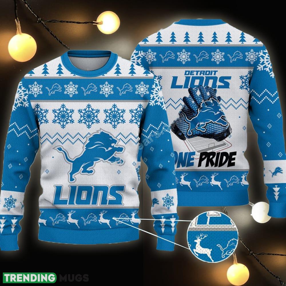 Detroit Lions NFL Big Logo Ugly Christmas Sweater Gift For Fans - Detroit Lions NFL Big Logo Ugly Christmas Sweater Gift For Fans Detroit Lions NFL Big Logo Ugly Christmas Sweater Gift For Fans - Detroit Lions NFL Big Logo Ugly Christmas Sweater Gift For Fans