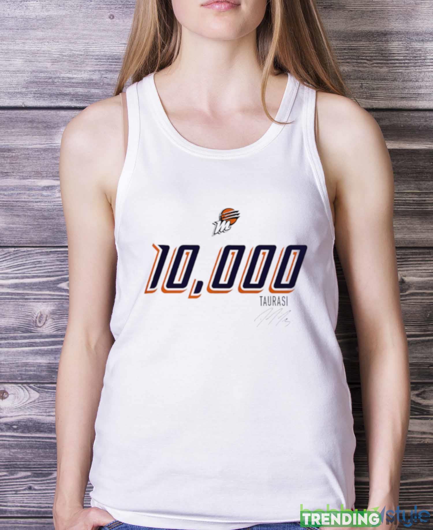 Diana Taurasi Phoenix Mercury Stadium 10,000 Career Points signature shirt Light Shirt Diana Taurasi Phoenix Mercury Stadium 10,000 Career Points signature shirt Light Shirt