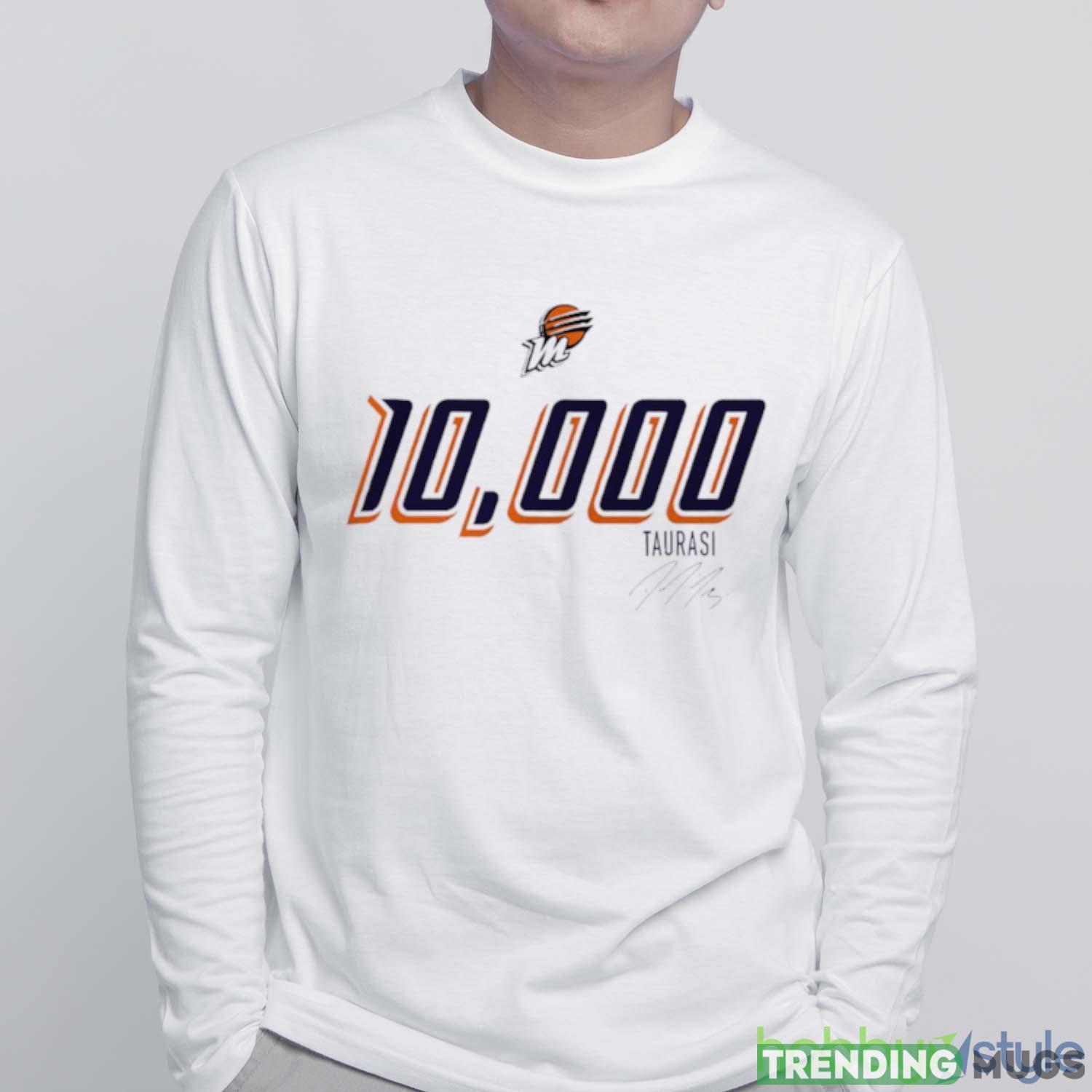 Diana Taurasi Phoenix Mercury Stadium 10,000 Career Points signature shirt Light Shirt Diana Taurasi Phoenix Mercury Stadium 10,000 Career Points signature shirt Light Shirt