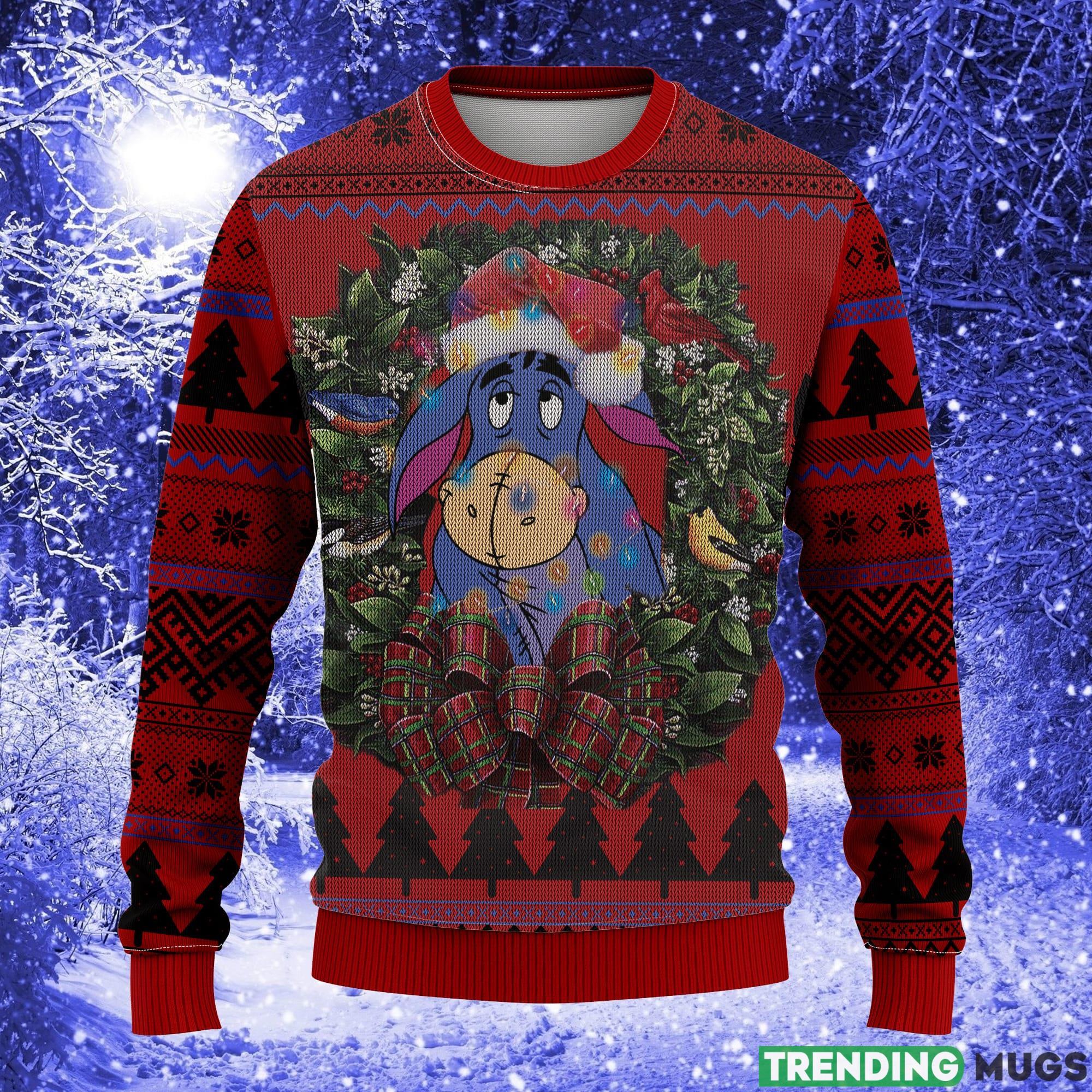 Eeyore Winnie The Pooh Mc Thanksgiving Women Mens Ugly Christmas Sweater - Eeyore Winnie The Pooh Mc Ugly Christmas Sweater Thanksgiving Gift_1 Eeyore Winnie The Pooh Mc Thanksgiving Women Mens Ugly Christmas Sweater - Eeyore Winnie The Pooh Mc Ugly Christmas Sweater Thanksgiving Gift_1
