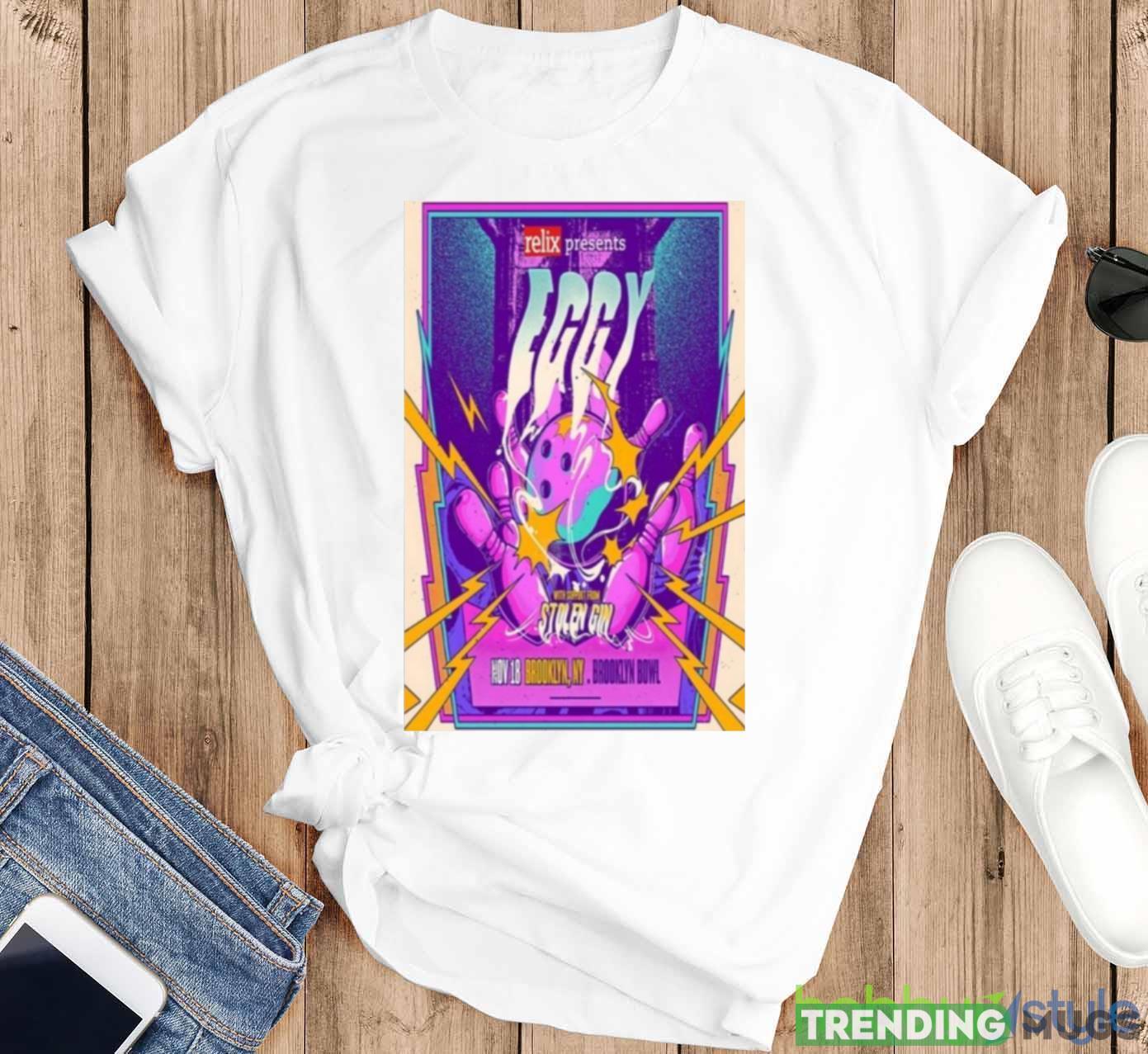 Eggy Events Brooklyn Bowl Brooklyn NY November 18 2023 Shirt Light Shirt Eggy Events Brooklyn Bowl Brooklyn NY November 18 2023 Shirt Light Shirt