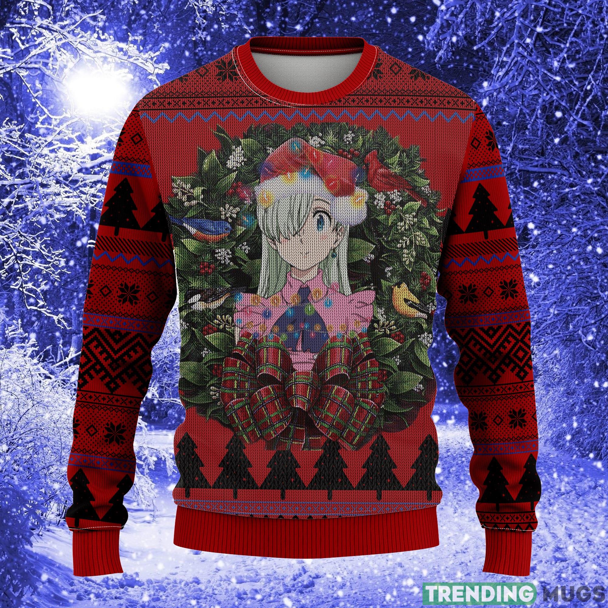 Elizabeth Nanatsu No Taizai Mc Thanksgiving Women Mens Ugly Christmas Sweater - Elizabeth Nanatsu No Taizai Mc Ugly Christmas Sweater Thanksgiving Gift_1 Elizabeth Nanatsu No Taizai Mc Thanksgiving Women Mens Ugly Christmas Sweater - Elizabeth Nanatsu No Taizai Mc Ugly Christmas Sweater Thanksgiving Gift_1