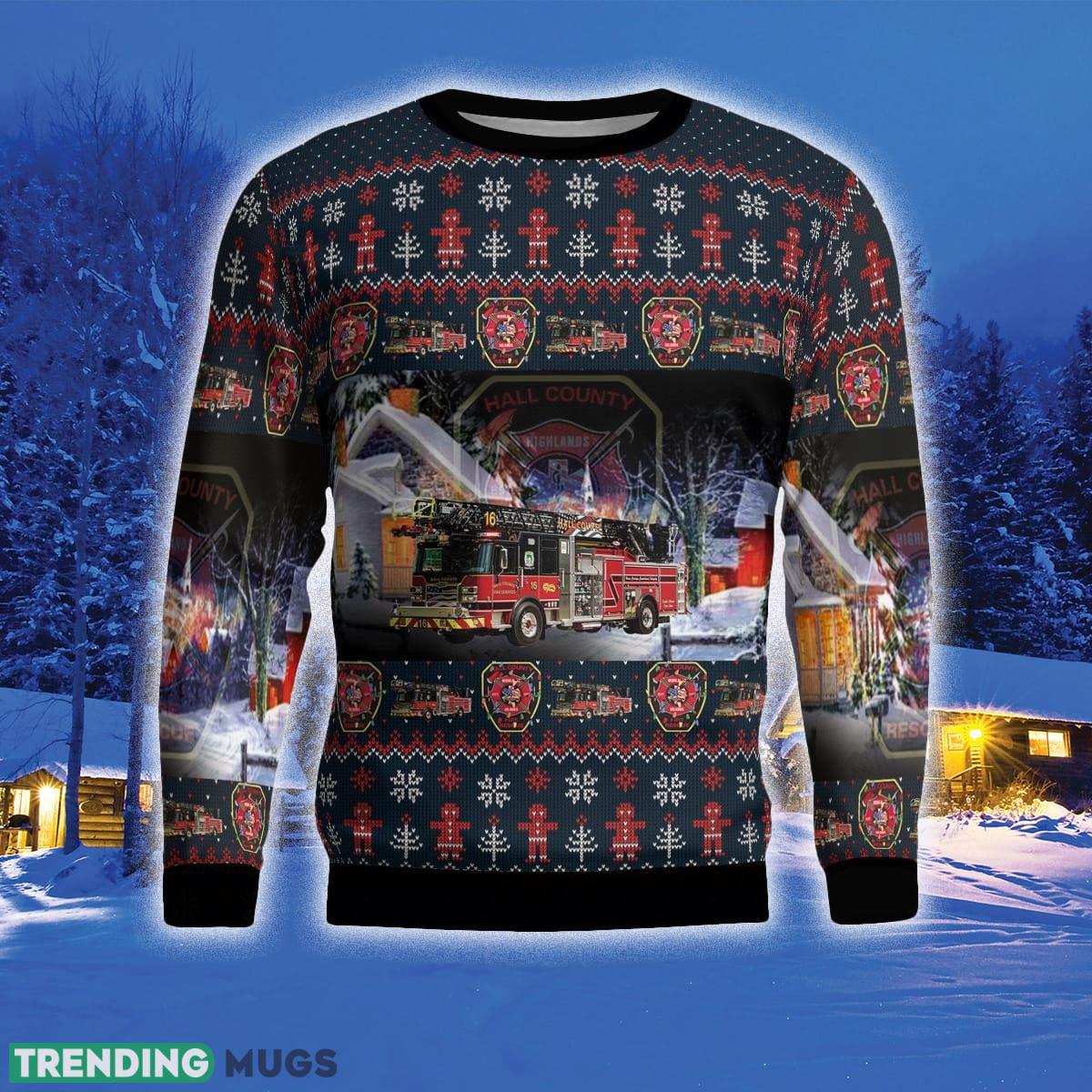 Gainesville Georgia Hall County Fire Services 3D Sweater For Men And Women Gift For Christmas 3D Sweater Gainesville Georgia Hall County Fire Services 3D Sweater For Men And Women Gift For Christmas 3D Sweater