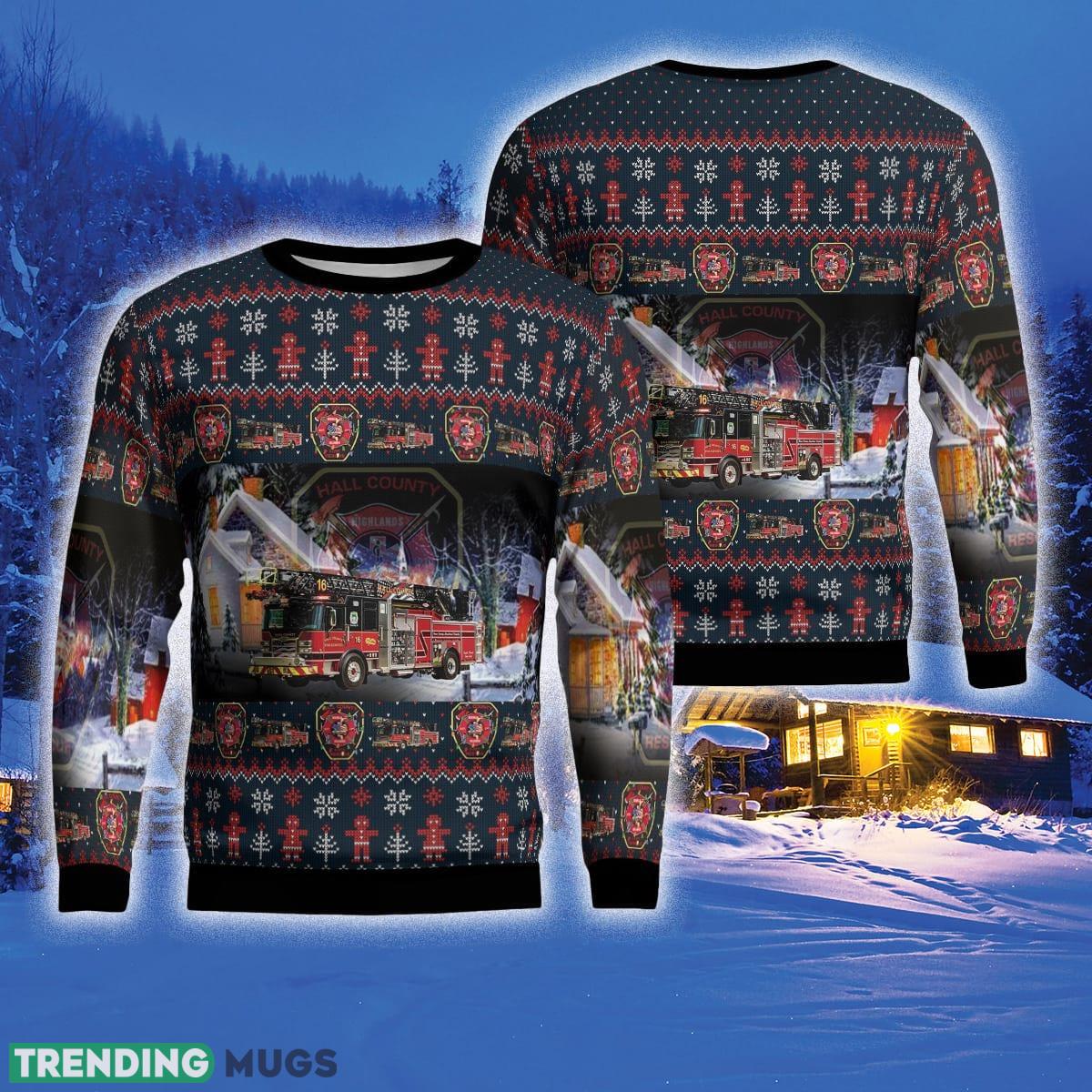 Gainesville Georgia Hall County Fire Services 3D Sweater For Men And Women Gift For Christmas - Gainesville, Georgia, Hall County Fire Services Ugly Sweater_1 Gainesville Georgia Hall County Fire Services 3D Sweater For Men And Women Gift For Christmas - Gainesville, Georgia, Hall County Fire Services Ugly Sweater_1