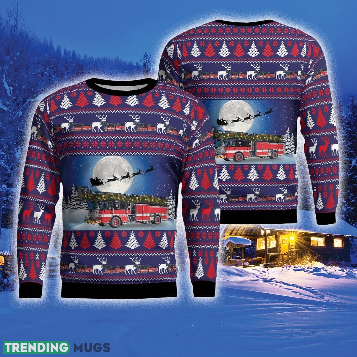 Geneva Illinois City of Geneva Fire Department 3D Sweater For Men And Women Gift For Christmas - Geneva, Illinois, City of Geneva Fire Department Ugly Sweater_1 Geneva Illinois City of Geneva Fire Department 3D Sweater For Men And Women Gift For Christmas - Geneva, Illinois, City of Geneva Fire Department Ugly Sweater_1