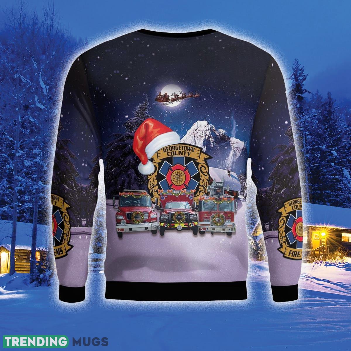 Georgetown South Carolina Georgetown County Fire & EMS 3D Sweater For Men And Women Gift For Christmas 3D Sweater Georgetown South Carolina Georgetown County Fire & EMS 3D Sweater For Men And Women Gift For Christmas 3D Sweater
