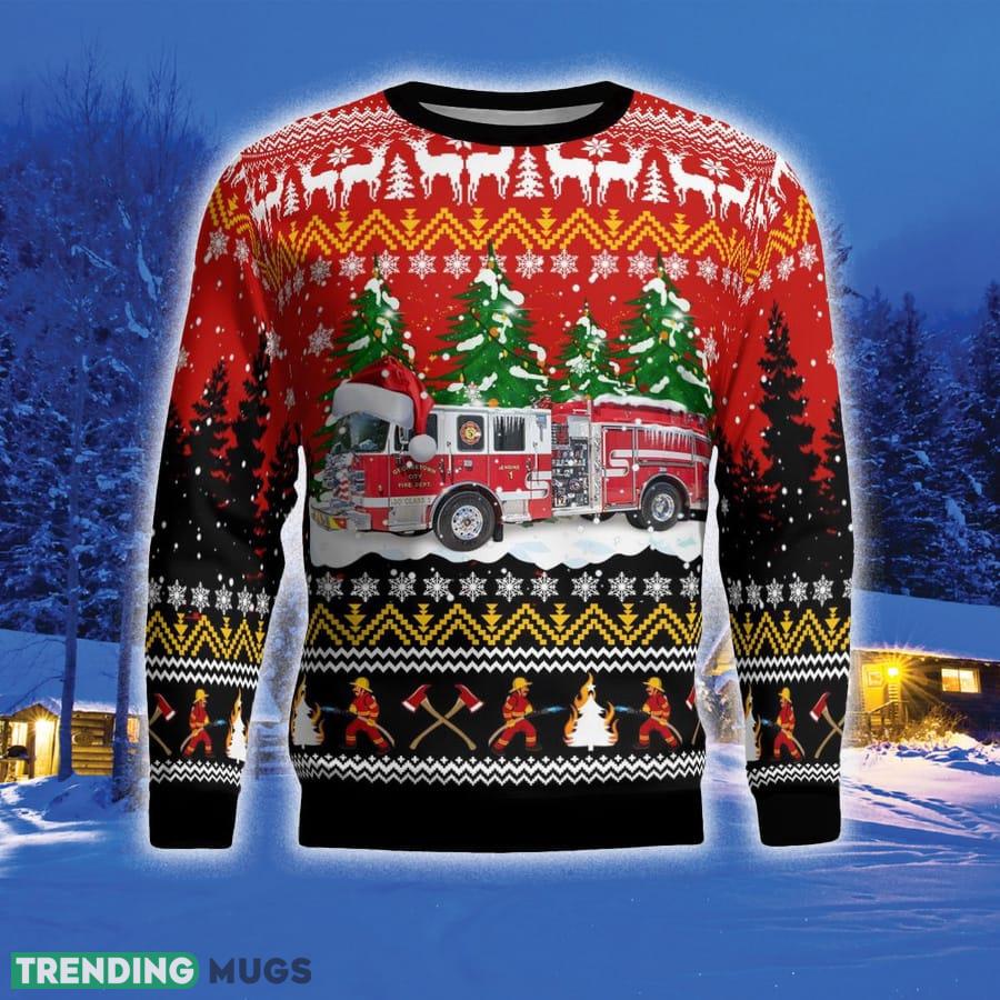 Georgetown South Carolina Georgetown Fire Department 3D Sweater Style 5 Gift For Ugly Christmas 3D Sweater Georgetown South Carolina Georgetown Fire Department 3D Sweater Style 5 Gift For Ugly Christmas 3D Sweater