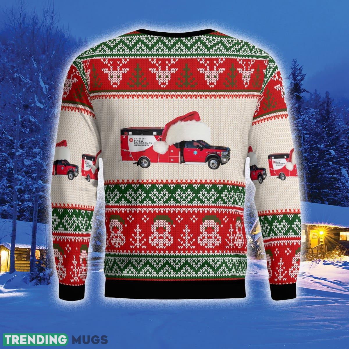 Georgia Gwinnett County Fire & Emergency Services 3D Sweater For Men And Women Gift For Christmas 3D Sweater Georgia Gwinnett County Fire & Emergency Services 3D Sweater For Men And Women Gift For Christmas 3D Sweater