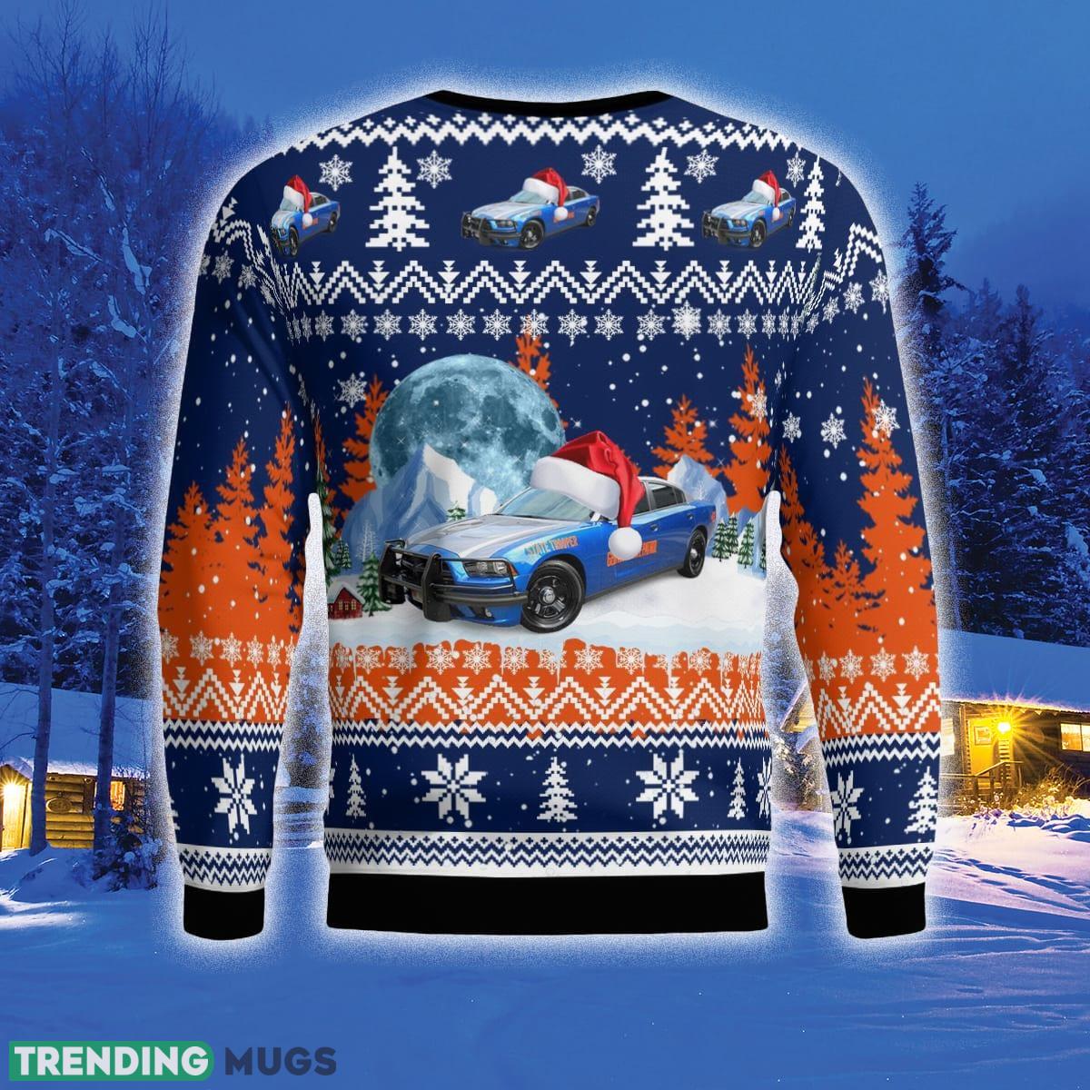 Georgia State Patrol 2014 Dodge Charger 3D Sweater For Men And Women Gift For Christmas 3D Sweater Georgia State Patrol 2014 Dodge Charger 3D Sweater For Men And Women Gift For Christmas 3D Sweater