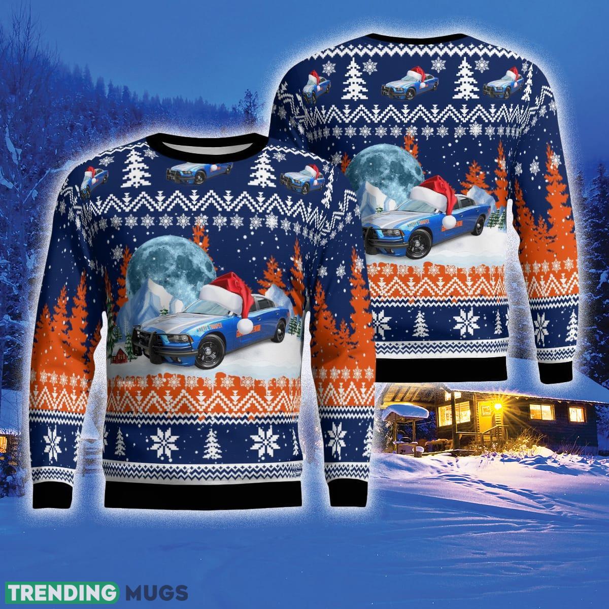 Georgia State Patrol 2014 Dodge Charger 3D Sweater For Men And Women Gift For Christmas - Georgia State Patrol 2014 Dodge Charger Christmas Ugly Sweater_1 Georgia State Patrol 2014 Dodge Charger 3D Sweater For Men And Women Gift For Christmas - Georgia State Patrol 2014 Dodge Charger Christmas Ugly Sweater_1