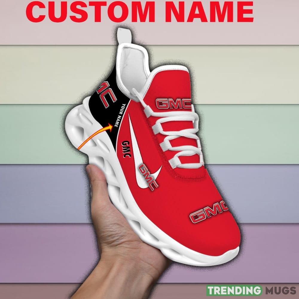 GMC Car Max Soul Shoes Custom Name For Men And Women Running Sneakers Max Soul GMC Car Max Soul Shoes Custom Name For Men And Women Running Sneakers Max Soul