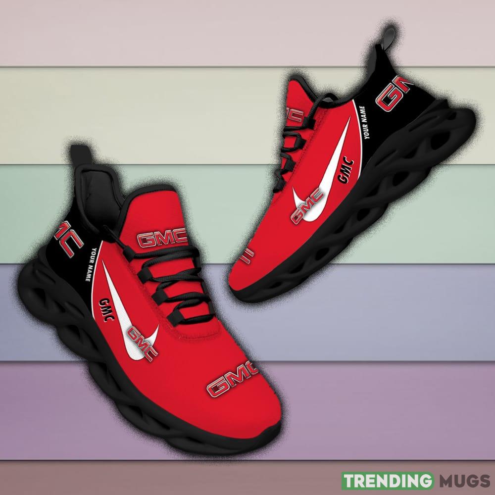 GMC Car Max Soul Shoes Custom Name For Men And Women Running Sneakers Max Soul GMC Car Max Soul Shoes Custom Name For Men And Women Running Sneakers Max Soul
