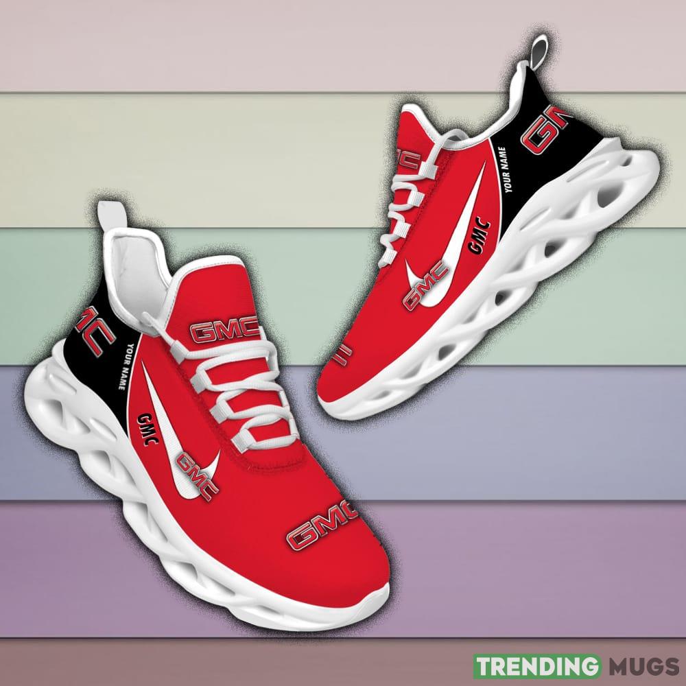 GMC Car Max Soul Shoes Custom Name For Men And Women Running Sneakers Max Soul GMC Car Max Soul Shoes Custom Name For Men And Women Running Sneakers Max Soul
