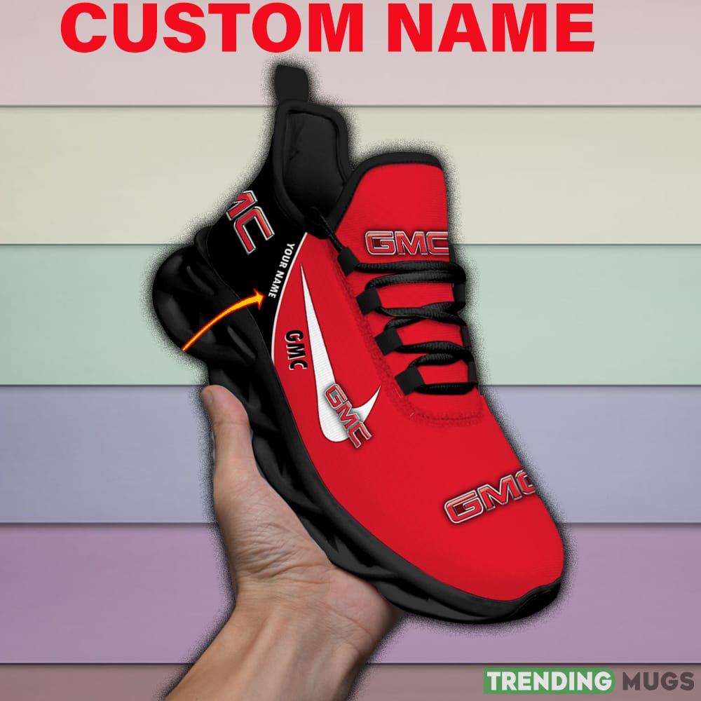 GMC Car Max Soul Shoes Custom Name For Men And Women Running Sneakers - GMC-Personalized Car Max Soul Shoes_1 GMC Car Max Soul Shoes Custom Name For Men And Women Running Sneakers - GMC-Personalized Car Max Soul Shoes_1