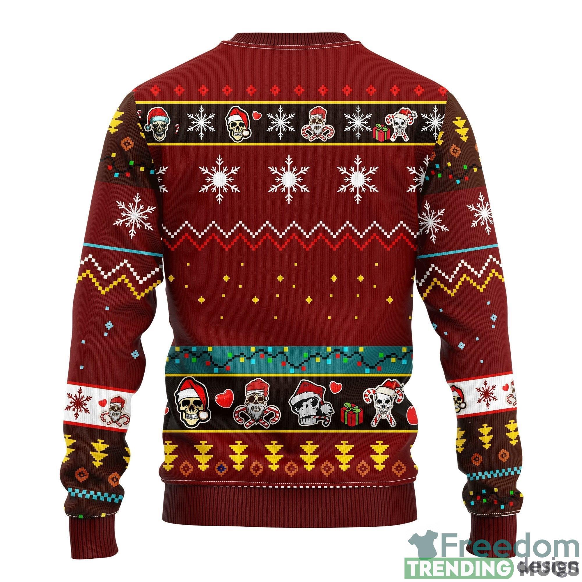 Goth Red Brown 1 Thanksgiving Women Mens Ugly Christmas Sweater 3D Sweater Goth Red Brown 1 Thanksgiving Women Mens Ugly Christmas Sweater 3D Sweater