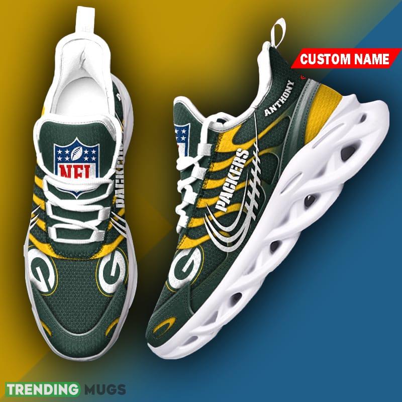 Green Bay Packers NFL New Style Max Soul Shoes Custom Name Gift For Men Women Max Soul Green Bay Packers NFL New Style Max Soul Shoes Custom Name Gift For Men Women Max Soul