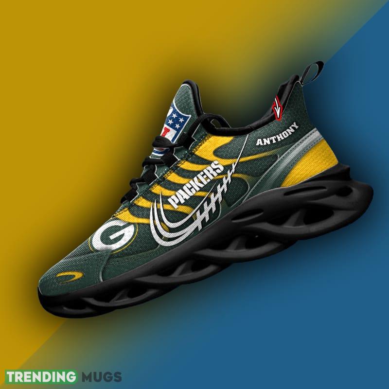 Green Bay Packers NFL New Style Max Soul Shoes Custom Name Gift For Men Women - Green Bay Packers NFL Max Soul Shoes Custom Name_1 Green Bay Packers NFL New Style Max Soul Shoes Custom Name Gift For Men Women - Green Bay Packers NFL Max Soul Shoes Custom Name_1