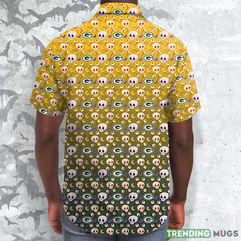 Green Bay Packers Skull NFL Hawaii Shirt For Men And Women Gift Hawaiian Shirt Fans Hawaiian Shirt Green Bay Packers Skull NFL Hawaii Shirt For Men And Women Gift Hawaiian Shirt Fans Hawaiian Shirt