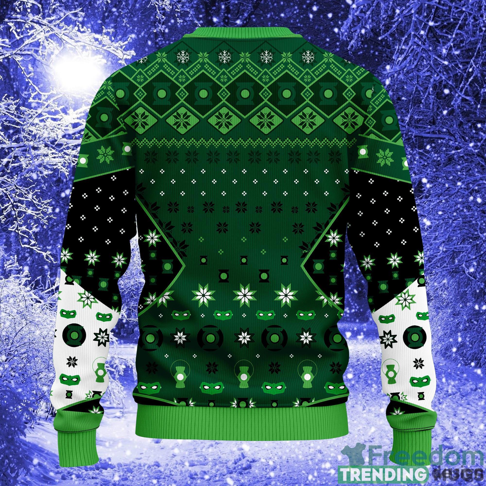 Green Lantern Xmas Women Mens Ugly Christmas Sweater 3D Sweater Green Lantern Xmas Women Mens Ugly Christmas Sweater 3D Sweater