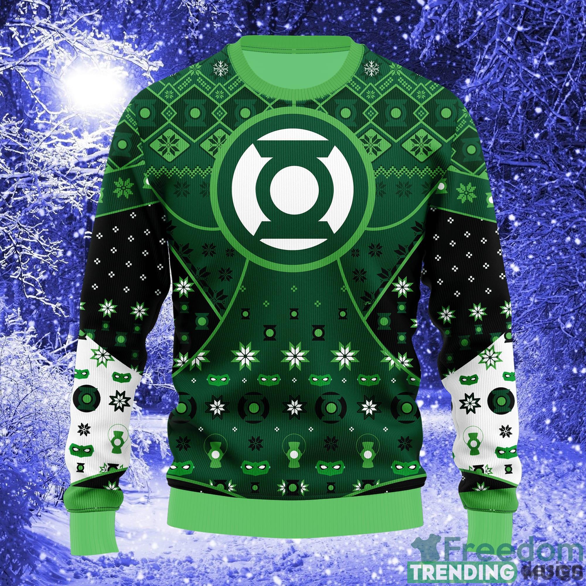 Green Lantern Xmas Women Mens Ugly Christmas Sweater - Green Lantern Ugly Christmas Sweater Xmas Gift_1 Green Lantern Xmas Women Mens Ugly Christmas Sweater - Green Lantern Ugly Christmas Sweater Xmas Gift_1