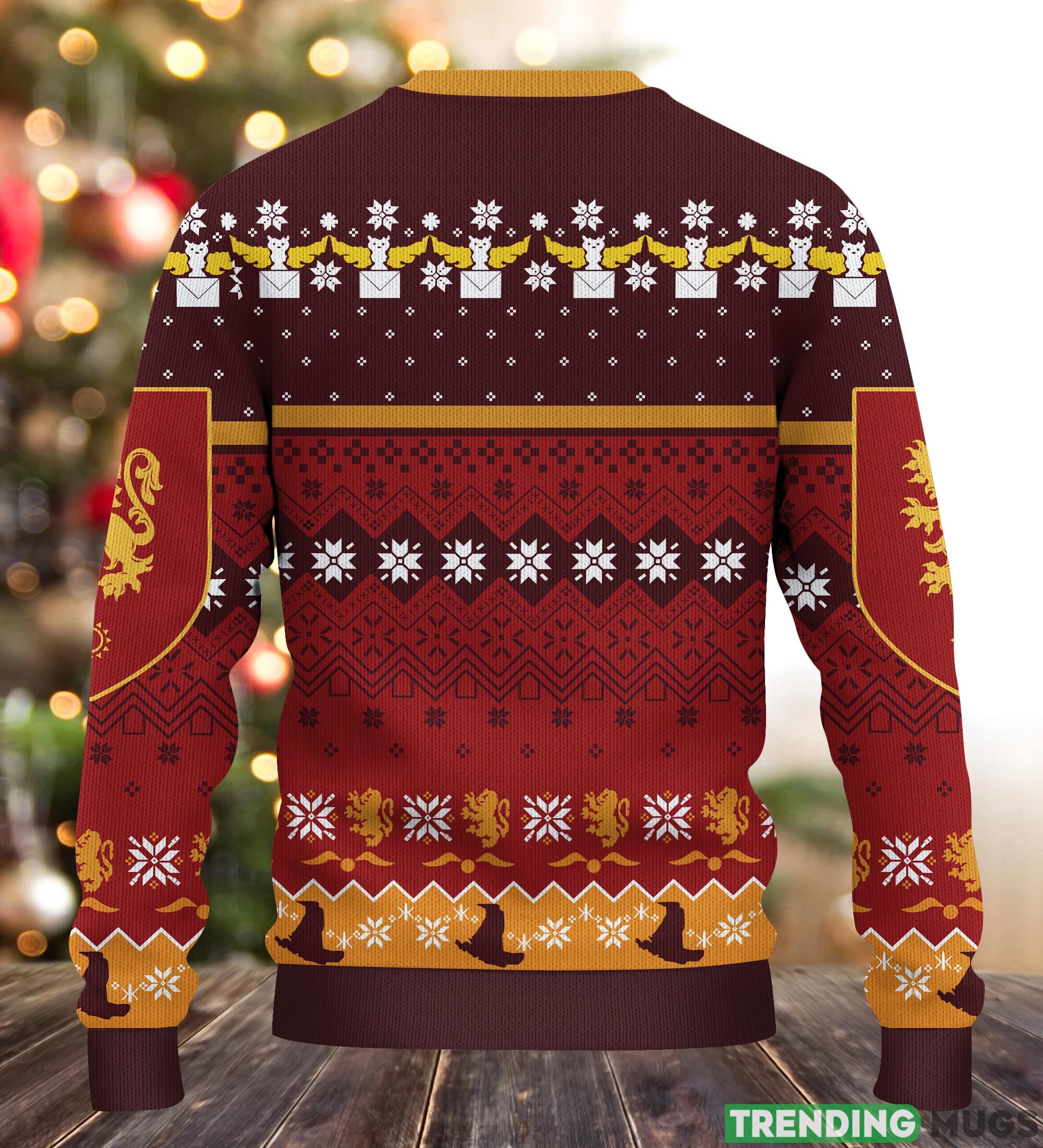 Gryffindor Crest Ugly Gryffindor Crest Ugly Gift Christmas 3D Sweater For Men And Women 3D Sweater Gryffindor Crest Ugly Gryffindor Crest Ugly Gift Christmas 3D Sweater For Men And Women 3D Sweater