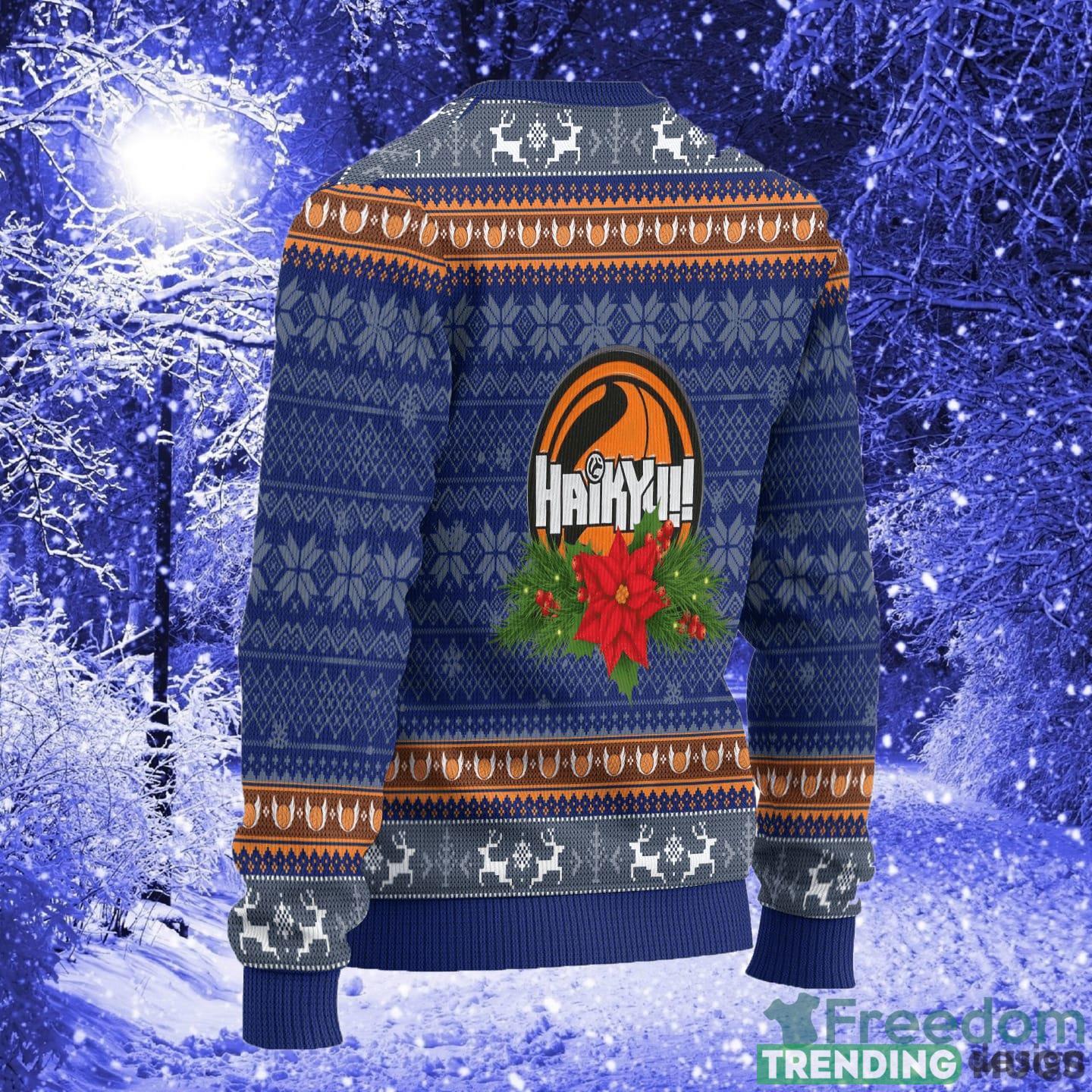 Haikyuu Anime Xmas Women Mens Ugly Christmas Sweater 3D Sweater Haikyuu Anime Xmas Women Mens Ugly Christmas Sweater 3D Sweater