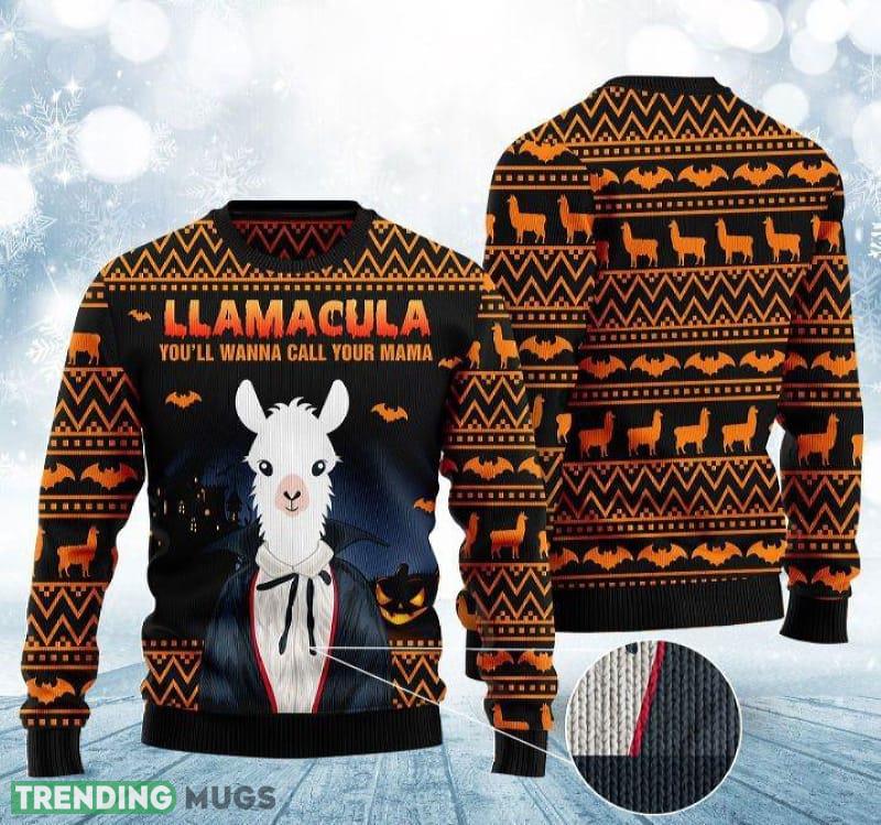 Halloween Llama You'll Wanna Call Me Your Ugly Christmas Sweater Gift For Men Women 3D Sweater Halloween Llama You'll Wanna Call Me Your Ugly Christmas Sweater Gift For Men Women - Halloween Llama You'll Wanna Call Me Your Ugly Christmas Sweater For Men & Women Adult - Christmas Gifts_2