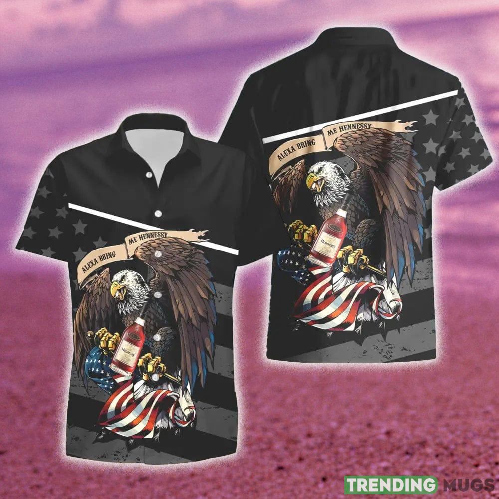 Hennessy Eagle American Flag Gift Hawaiian Set Shirt And Short Summer Beach - Hennessy Eagle American Flag Hawaiian Shirt And Short_1 Hennessy Eagle American Flag Gift Hawaiian Set Shirt And Short Summer Beach - Hennessy Eagle American Flag Hawaiian Shirt And Short_1