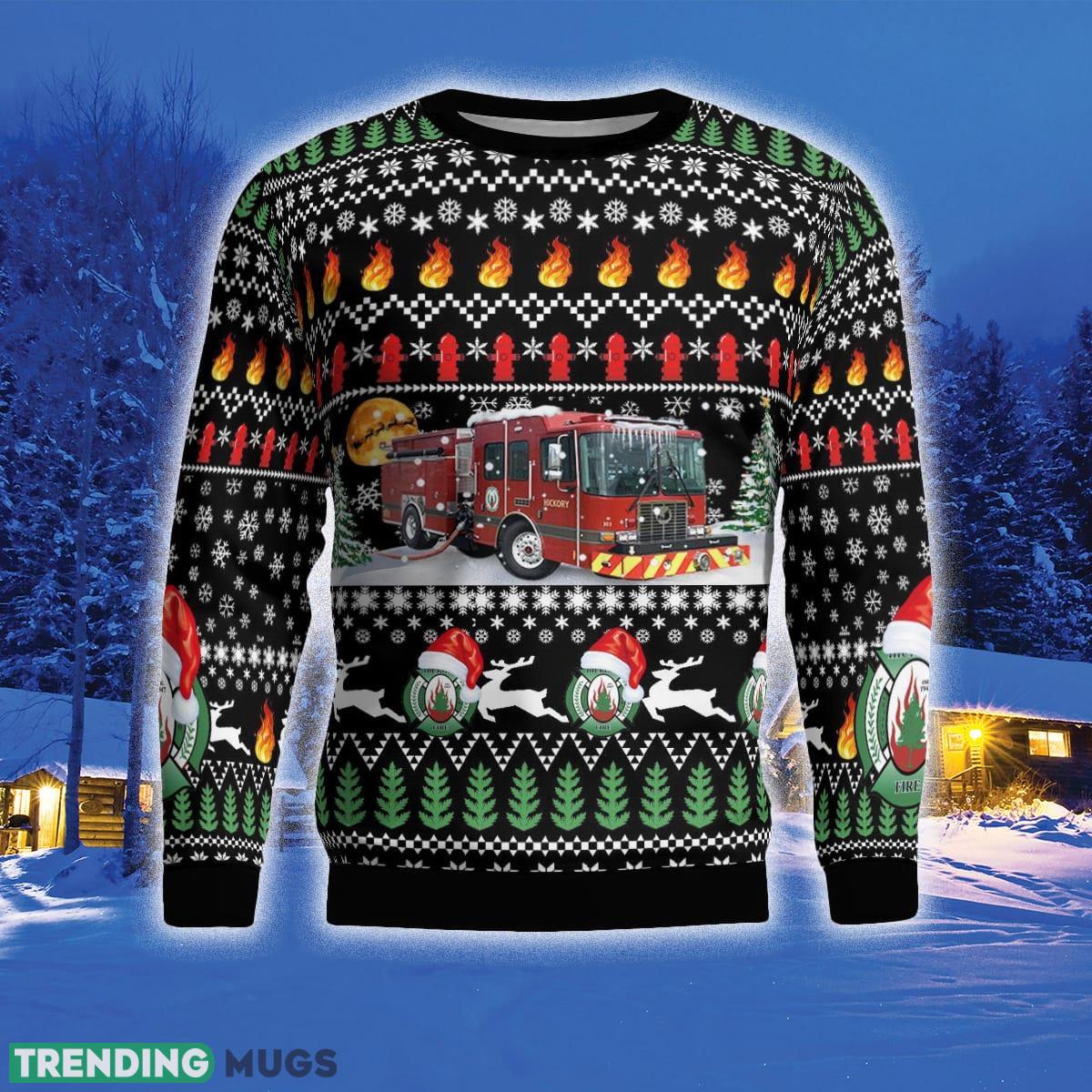 Hickory Twp. Vol. Fire Department New Castle Pennsylvania 3D Sweater For Men And Women Gift For Christmas 3D Sweater Hickory Twp. Vol. Fire Department New Castle Pennsylvania 3D Sweater For Men And Women Gift For Christmas 3D Sweater