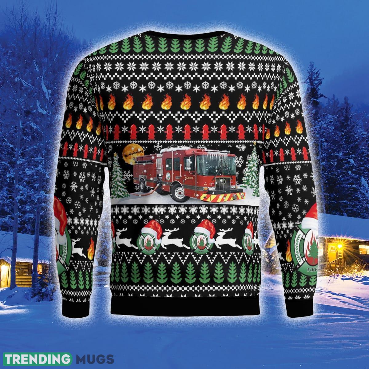 Hickory Twp. Vol. Fire Department New Castle Pennsylvania 3D Sweater For Men And Women Gift For Christmas 3D Sweater Hickory Twp. Vol. Fire Department New Castle Pennsylvania 3D Sweater For Men And Women Gift For Christmas 3D Sweater