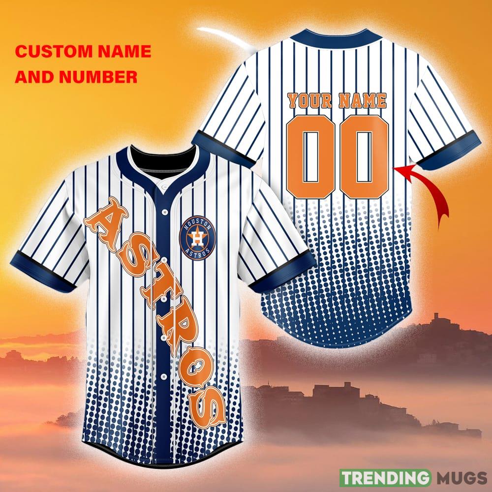 Houston Astros Premium MLB Jersey Shirt Custom Number And Name For Men And Women Gift Fans - Houston Astros-Premium MLB Teams Personalized Baseball Jersey_1 Houston Astros Premium MLB Jersey Shirt Custom Number And Name For Men And Women Gift Fans - Houston Astros-Premium MLB Teams Personalized Baseball Jersey_1
