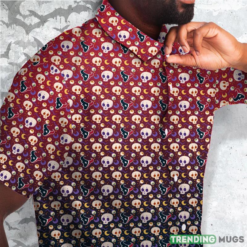 Houston Texans Skull NFL Hawaii Shirt For Men And Women Gift Hawaiian Shirt Fans Hawaiian Shirt Houston Texans Skull NFL Hawaii Shirt For Men And Women Gift Hawaiian Shirt Fans Hawaiian Shirt