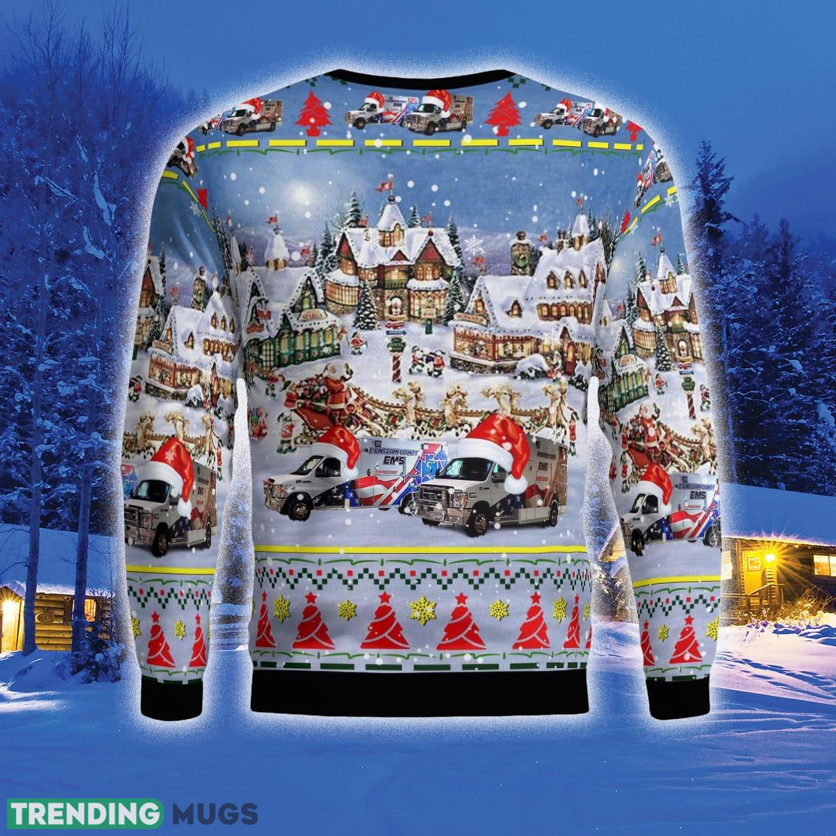 Howell Michigan Livingston County EMS 3D Sweater For Men And Women Gift For Christmas 3D Sweater Howell Michigan Livingston County EMS 3D Sweater For Men And Women Gift For Christmas 3D Sweater