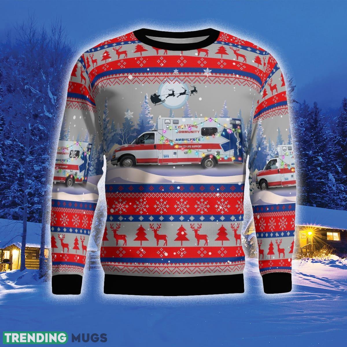 Huntington Massachusetts Hilltown Community Ambulance Association 3D Sweater For Men And Women Gift For Christmas 3D Sweater Huntington Massachusetts Hilltown Community Ambulance Association 3D Sweater For Men And Women Gift For Christmas 3D Sweater