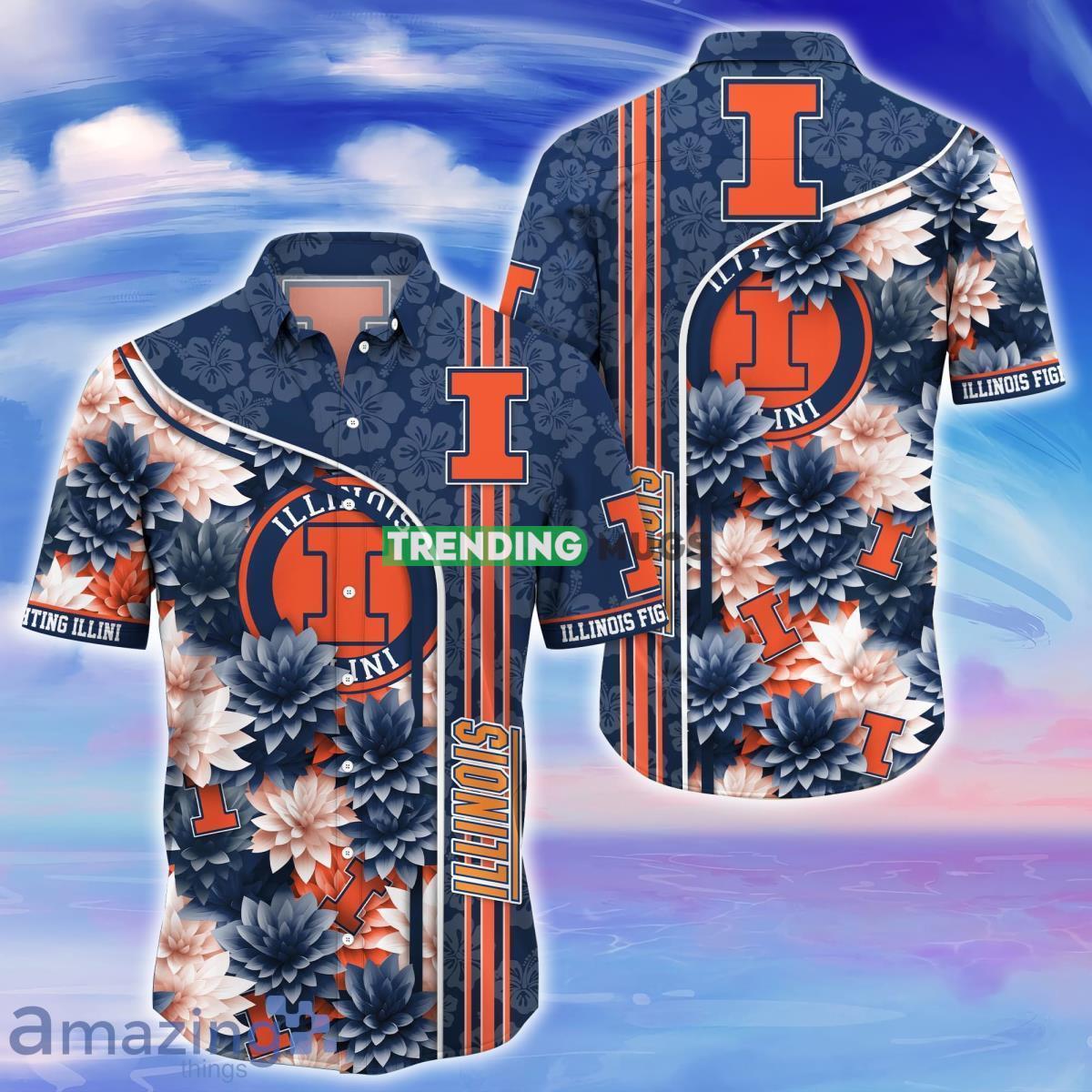 Illinois Fighting Illini Trending Hawaiian Shirt For Men Women Product Photo 1