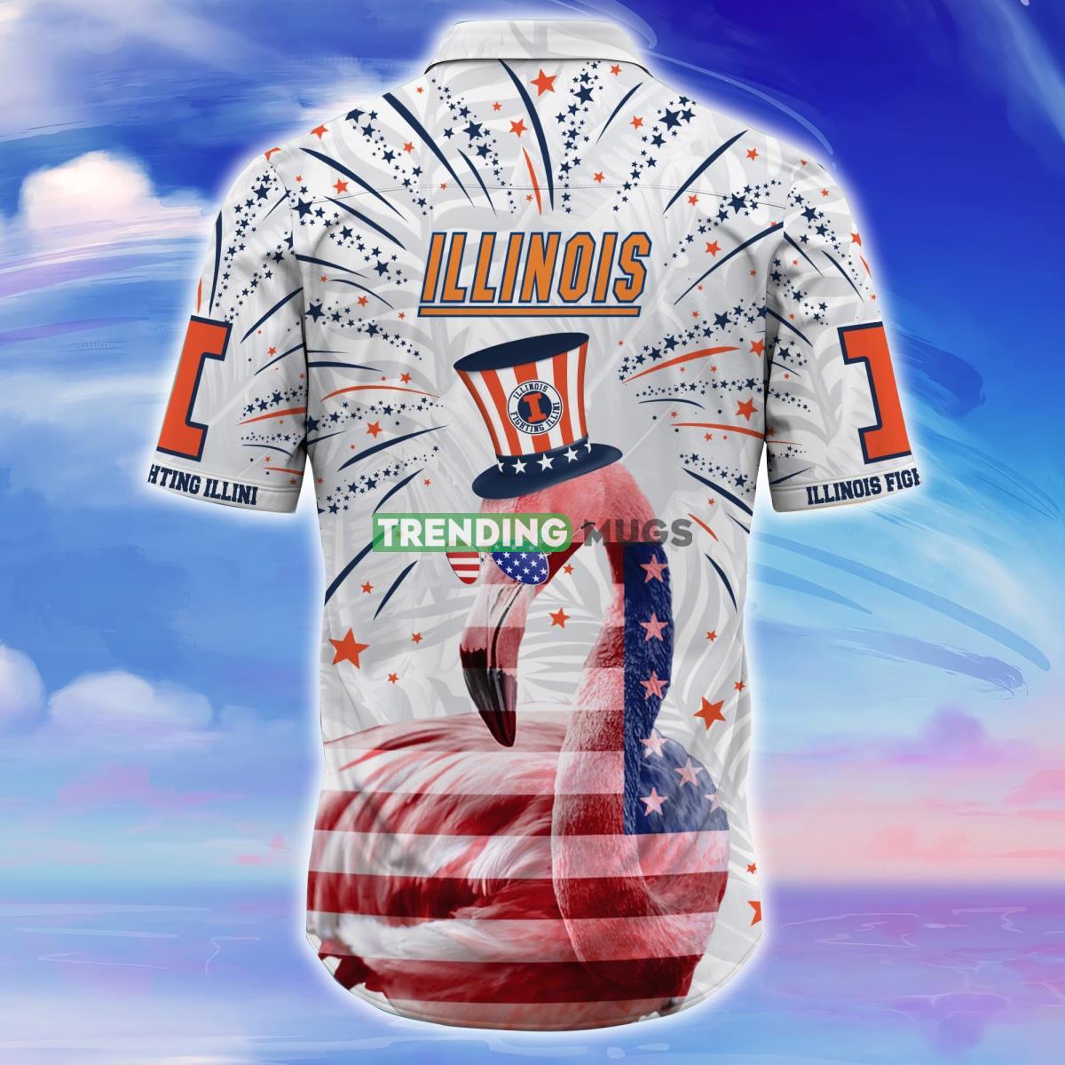 Illinois Fighting Illini Trending Hawaiian Shirt Gift For Men Women Hawaiian Shirt Illinois Fighting Illini Trending Hawaiian Shirt Gift For Men Women Hawaiian Shirt
