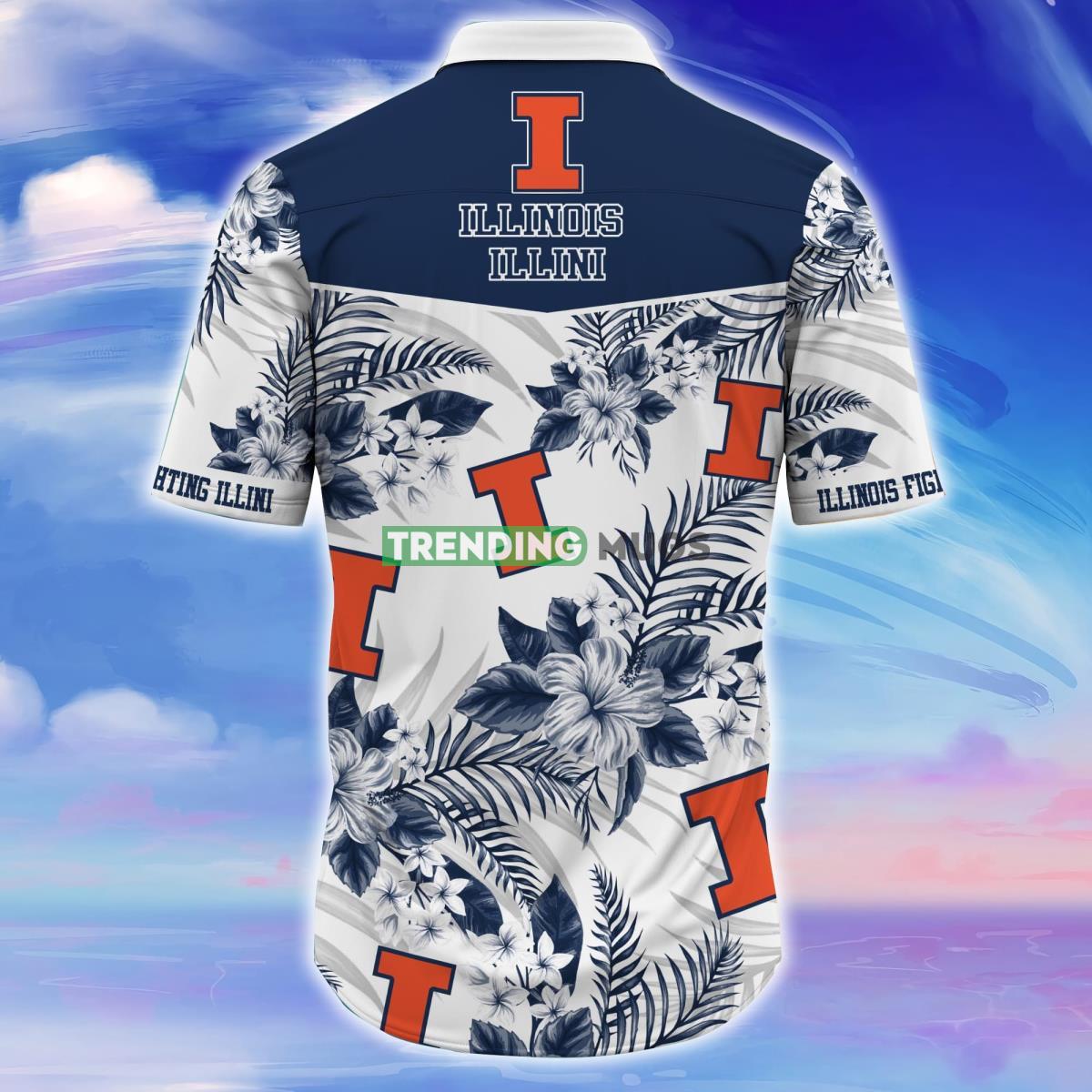 Illinois Fighting Illini Trending Hawaiian Shirt Gift For Real Fans Hawaiian Shirt Illinois Fighting Illini Trending Hawaiian Shirt Gift For Real Fans Hawaiian Shirt