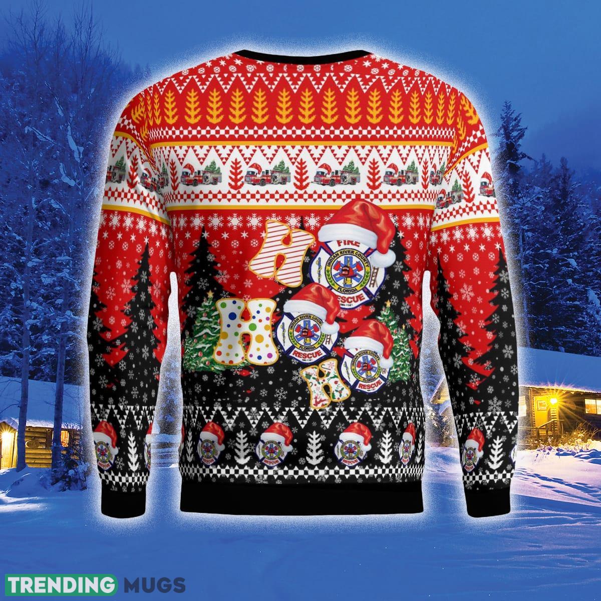 Indian River County Fire Rescue Vero Beach Florida 3D Sweater For Men And Women Gift For Christmas 3D Sweater Indian River County Fire Rescue Vero Beach Florida 3D Sweater For Men And Women Gift For Christmas 3D Sweater