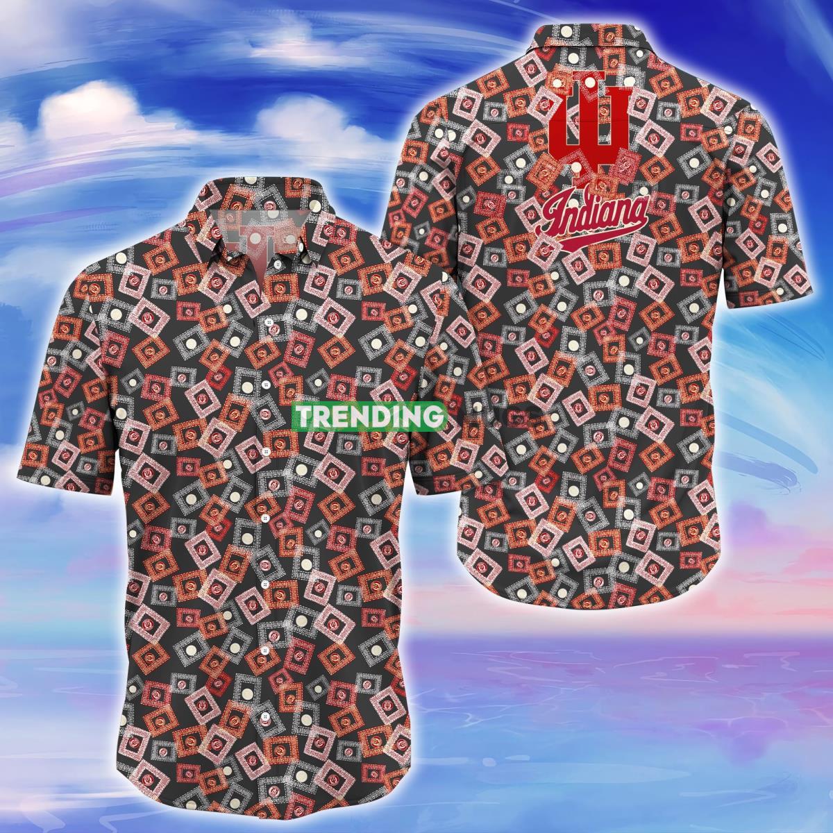 Indiana Hoosiers Trending Hawaiian Shirt Gift For Men Women Fans Product Photo 1