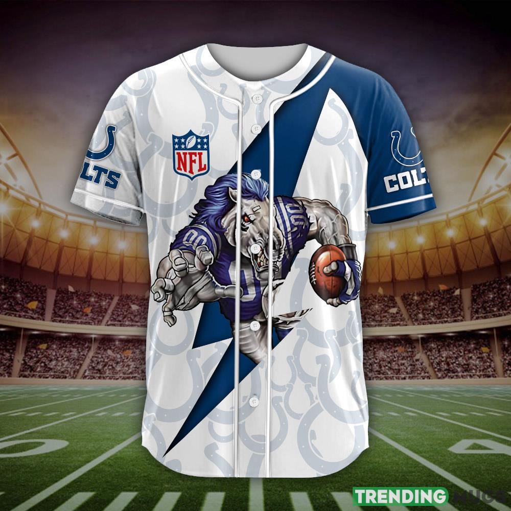 Indianapolis Colts NFL Custom Name Baseball Jersey Shirt Gift For Men And Women Fans Football Jersey Indianapolis Colts NFL Custom Name Baseball Jersey Shirt Gift For Men And Women Fans Football Jersey