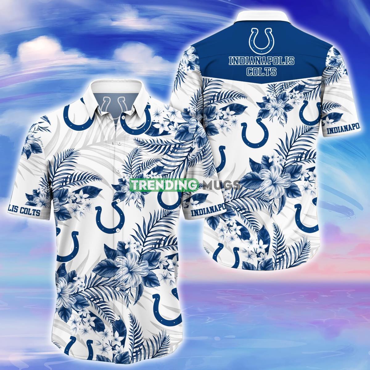 Indianapolis Colts Trending Hawaiian Shirt Gift For Real Fans Product Photo 1