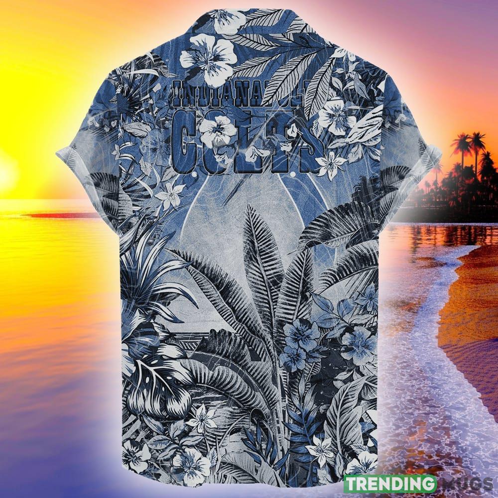 Indianapolis Colts Tropical Skull NFL Beach Hawaiian Shirt Men And Women For Fans Gift Hawaiian Shirt Indianapolis Colts Tropical Skull NFL Beach Hawaiian Shirt Men And Women For Fans Gift Hawaiian Shirt