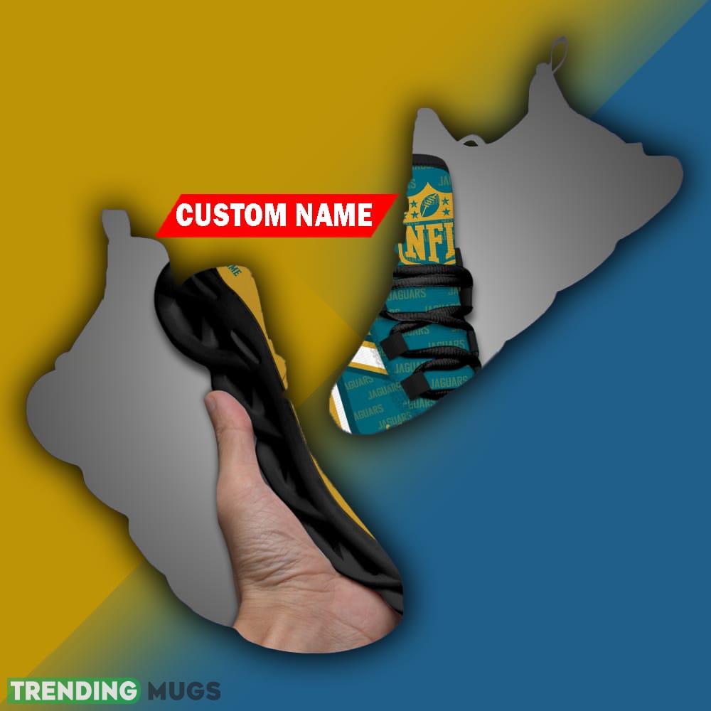 Jacksonville Jaguars NFL Personalized Name Max Soul Chunky Sneakers Gift For Men Women Max Soul Jacksonville Jaguars NFL Personalized Name Max Soul Chunky Sneakers Gift For Men Women Max Soul