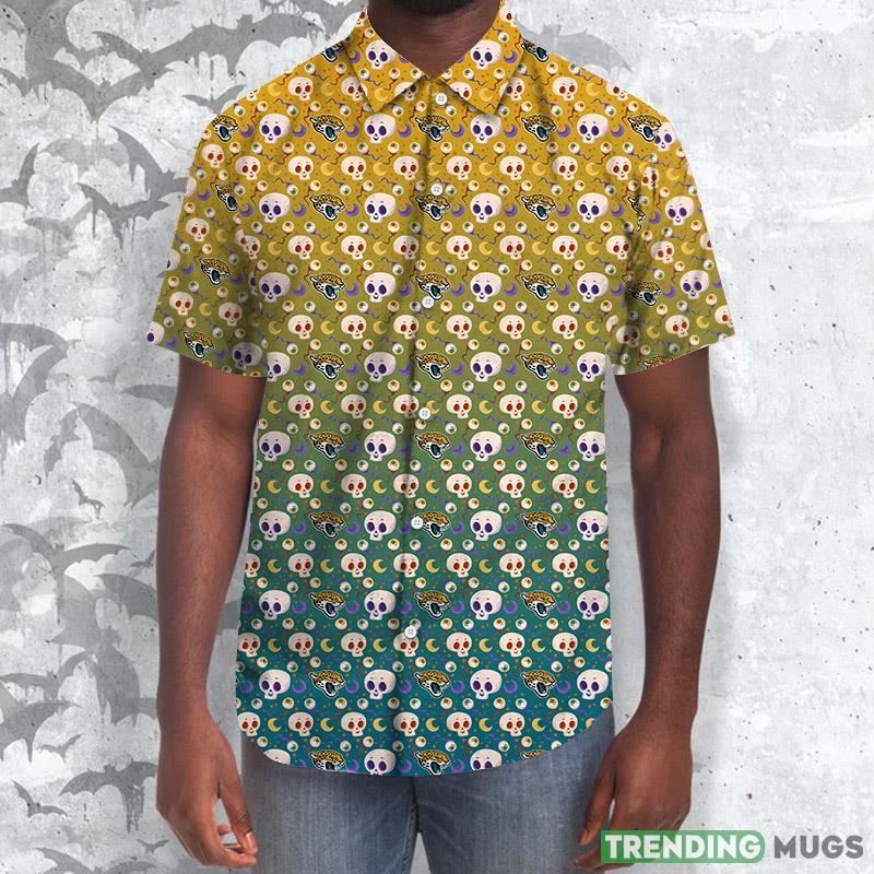 Jacksonville Jaguars Skull NFL Hawaii Shirt For Men And Women Gift Hawaiian Shirt Fans - Jacksonville Jaguars Skull NFL Hawaiian Shirt_1 Jacksonville Jaguars Skull NFL Hawaii Shirt For Men And Women Gift Hawaiian Shirt Fans - Jacksonville Jaguars Skull NFL Hawaiian Shirt_1