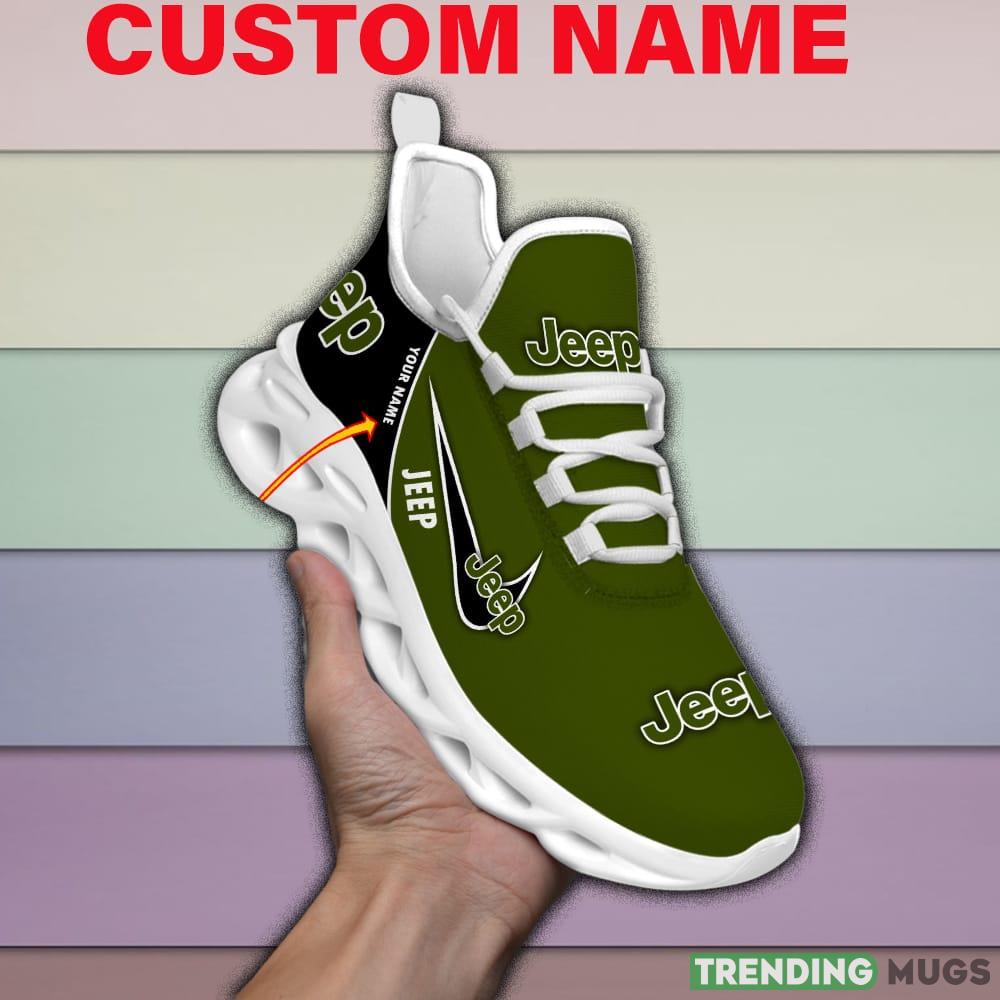 Jeep Car Max Soul Shoes Custom Name For Men And Women Running Sneakers Max Soul Jeep Car Max Soul Shoes Custom Name For Men And Women Running Sneakers Max Soul