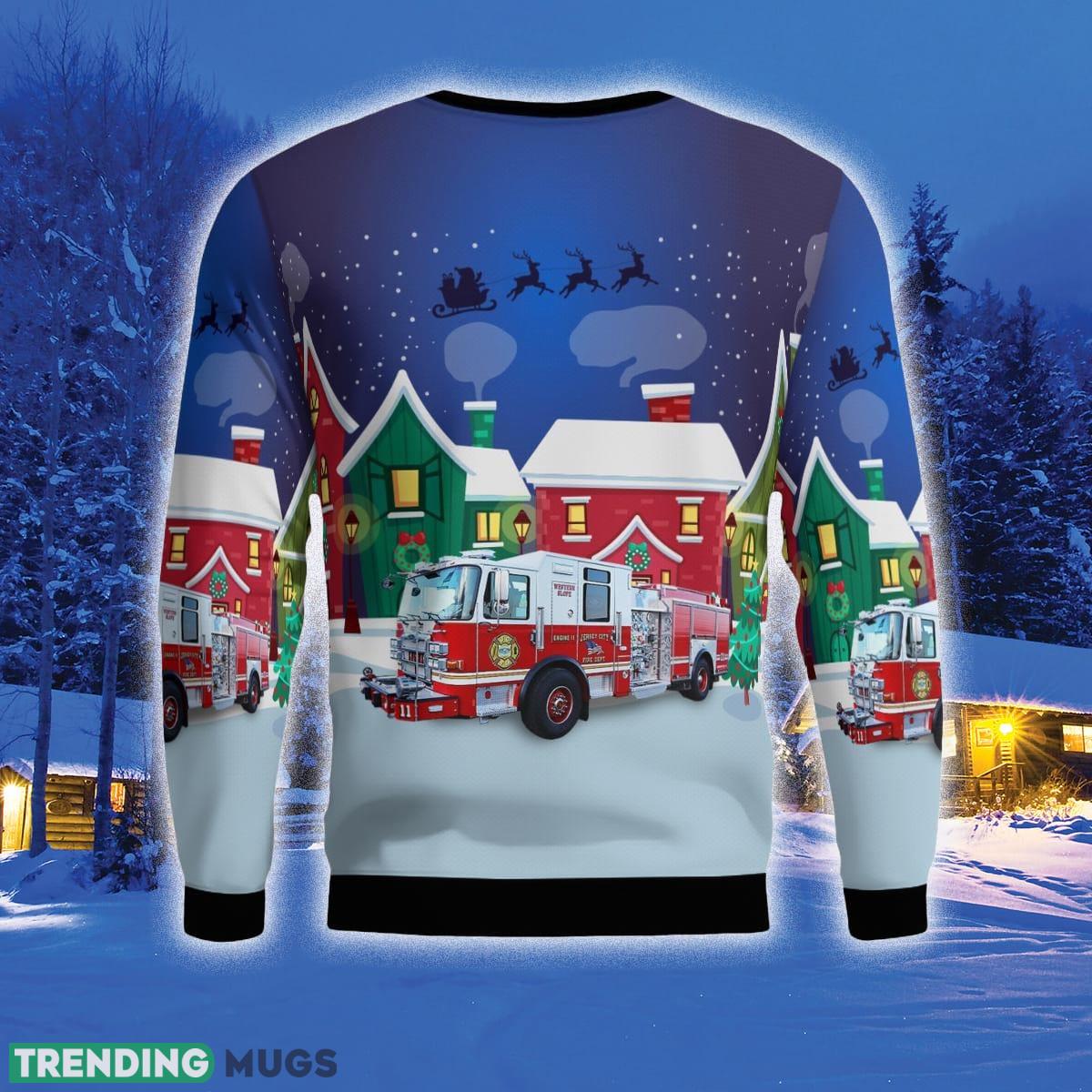 Jersey City Fire Department 3D Sweater For Men And Women Gift For Christmas 3D Sweater Jersey City Fire Department 3D Sweater For Men And Women Gift For Christmas 3D Sweater