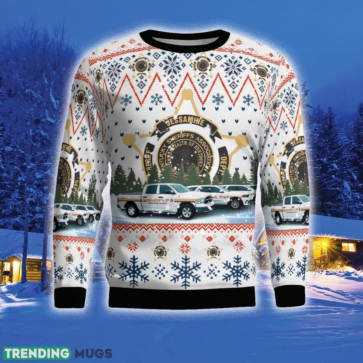 Jessamine County Sheriff Nicholasville Kentucky 3D Sweater For Men And Women Gift For Christmas 3D Sweater Jessamine County Sheriff Nicholasville Kentucky 3D Sweater For Men And Women Gift For Christmas 3D Sweater
