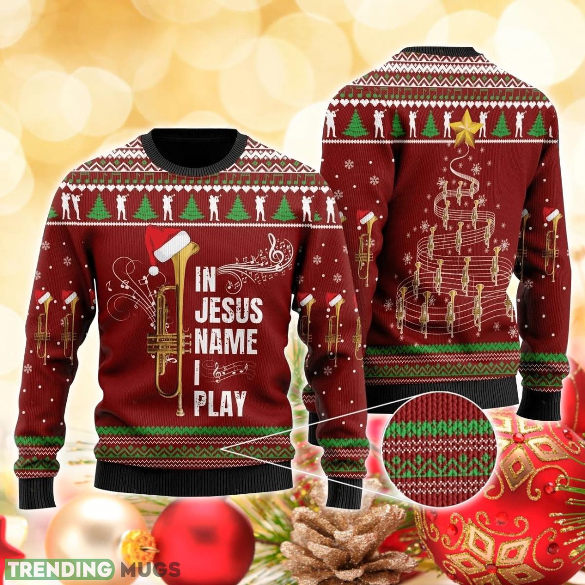 Jesus 3D Sweater Ugly Christmas Sweater For Men Women Product Photo 1