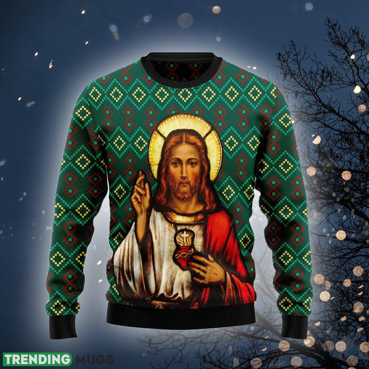 Jesus Merry Ugly Christmas Sweater Gift For Men Women - Jesus Merry Christmas Ugly Christmas Sweater Gift For Men & Women Adult - Christmas Gifts_2 Jesus Merry Ugly Christmas Sweater Gift For Men Women - Jesus Merry Christmas Ugly Christmas Sweater Gift For Men & Women Adult - Christmas Gifts_2